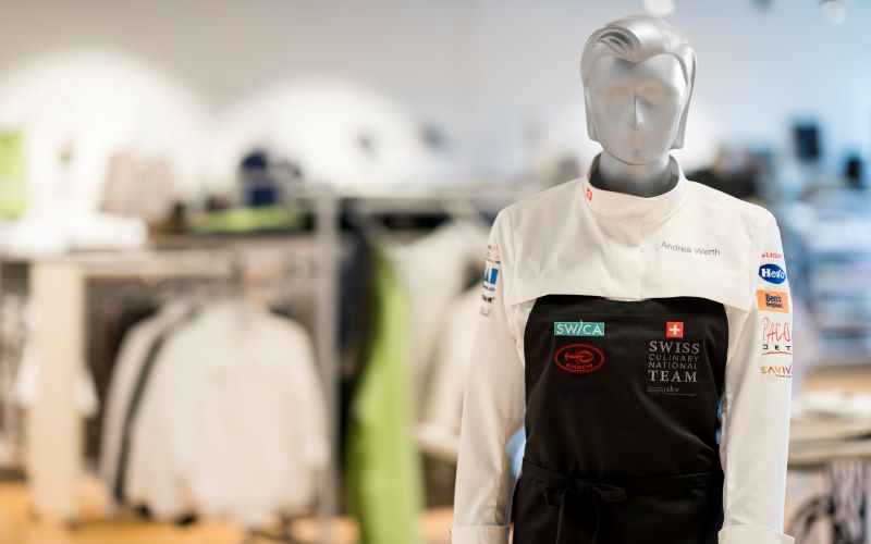 Kentaur Kochjacke mit Latzschürze